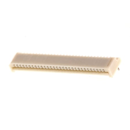 Molex Ffc/Fpc Connector, 30 Contact(S), 1 Row(S), Female, Right Angle, 0.039 Inch Pitch, Solder Terminal, 528073010